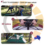 6 Person Family Waterproof Camping Tent