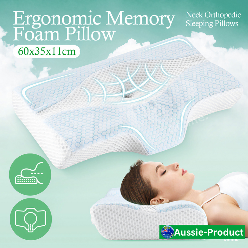 Neck Pain & Anti-Snoring  Ergonomic Pillow